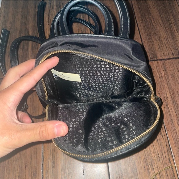 Kate Spade backpack black small backpack classic bag travel bag minimalist bag main image 8